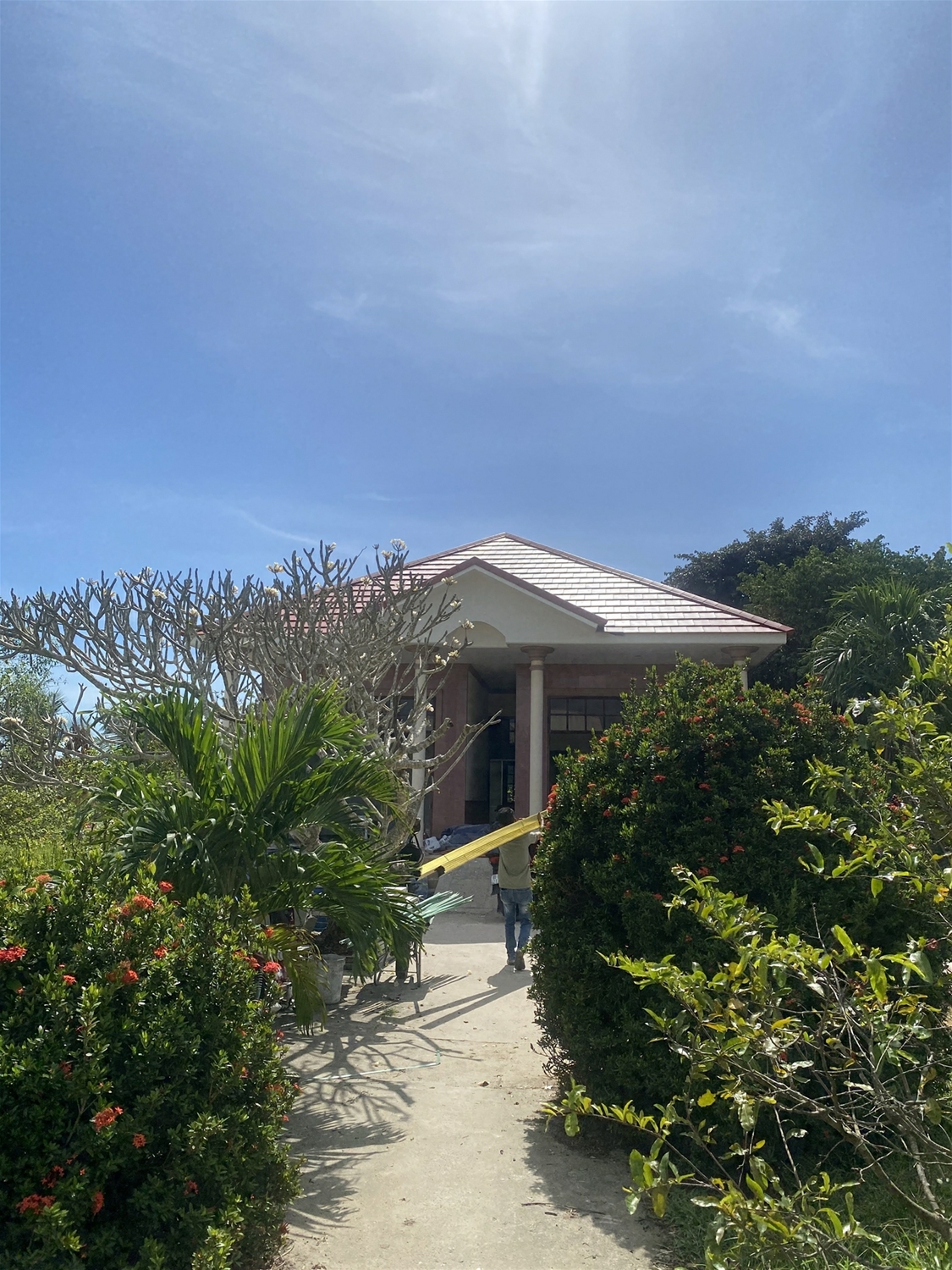 Chú Trung - Hải Thượng Lãn Ông - Thay Sửa Mái Mới - Hệ giàn kèo BLUESCOPE - Ngói Phẳng Tráng Men